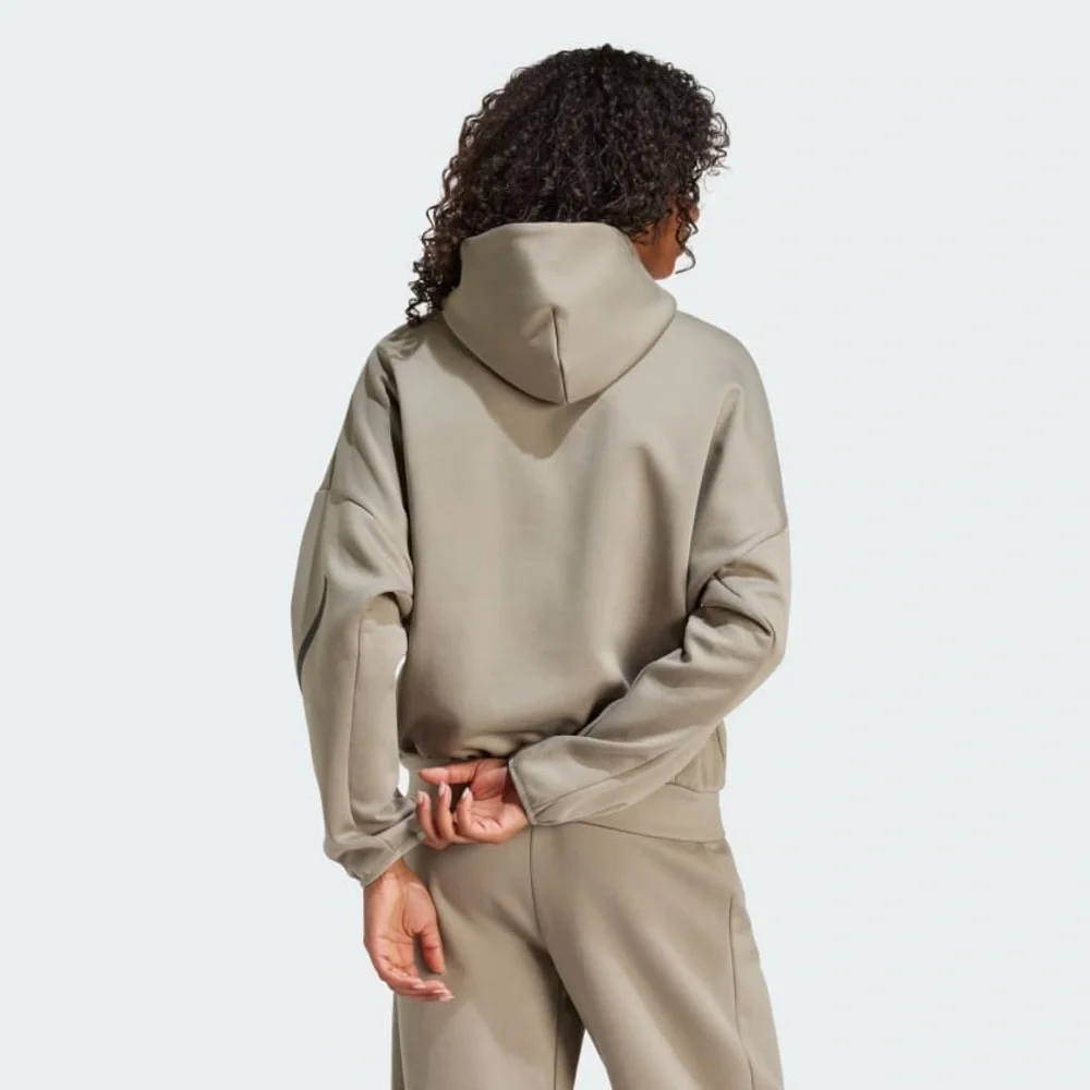 WOMEN’S ADIDAS Z.N.E. HOODED SWEATSHIRT SIZE LARGE *NWT* retail $100 - Picture 5 of 13